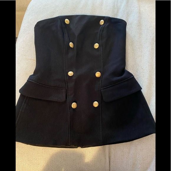 Camilla and Marc corset bustier black poise top - Picture 5 of 7